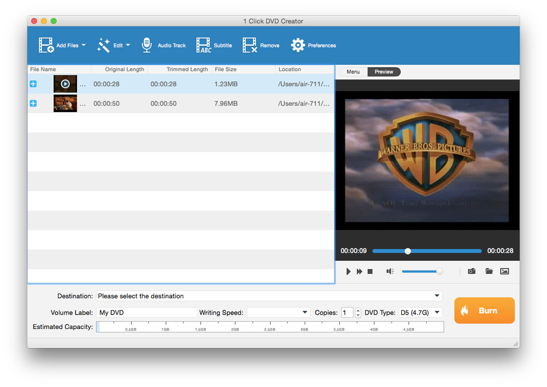 free dvd creator download mac