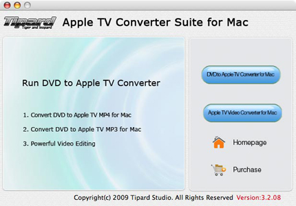 Tipard Apple TV Converter Suite for Mac 