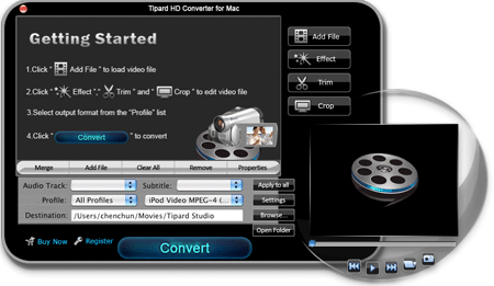 Tipard HD Converter for Mac