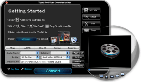 Tipard iPod Video Converter for Mac