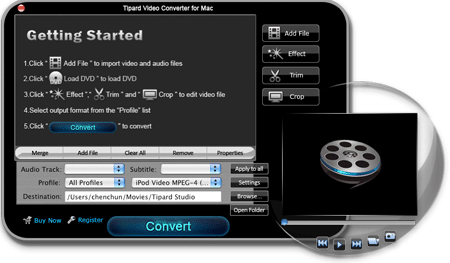 Tipard Video Converter for Mac