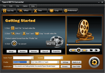 Tipard M2TS Converter