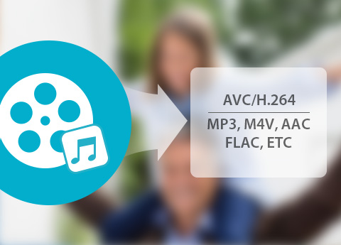 Convert video to AVC/MP4/MKV/MOD
