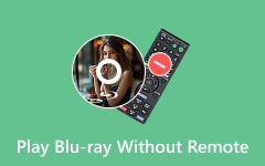 Blu-ray Player Without a Remote