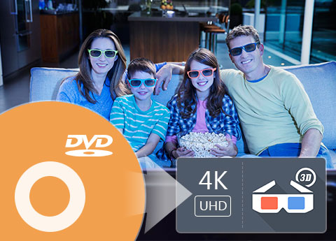 Convert DVD to 4k video