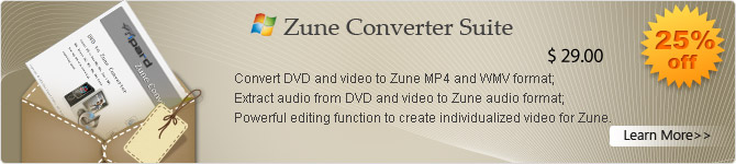 zune converter suite