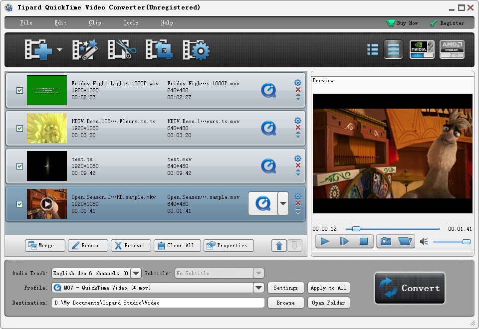 Tipard Quicktime Video Converter Convert Video To Quicktime Format Mov