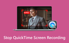 Stop QuickTime Screen Recording