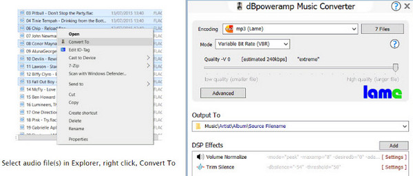 dBpoweramp Converter