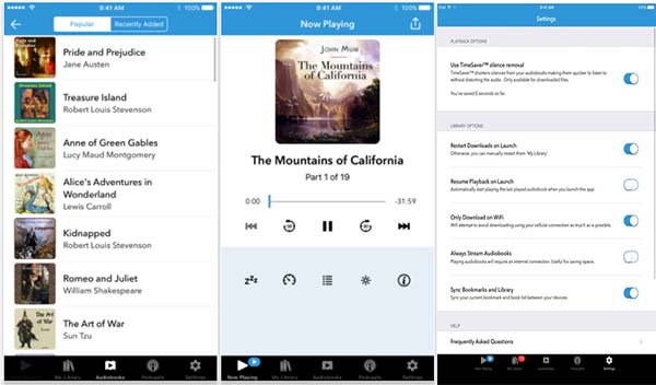 best app for listening mp3 audiobooks mac