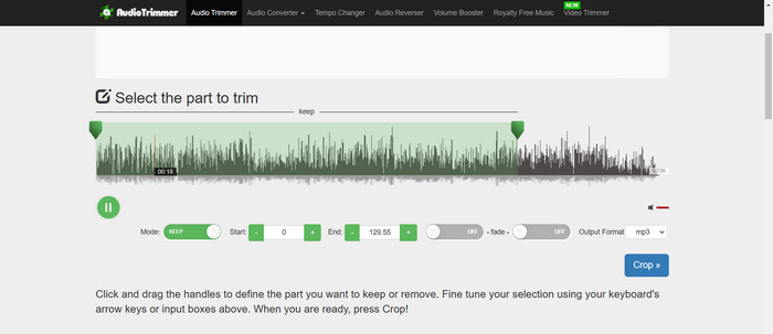 Online Audio Trimmer