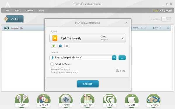 Freemake Audio Converter
