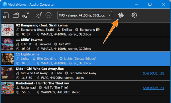 Export Converted Audio