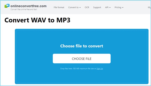 Onlineconvertfree Interface