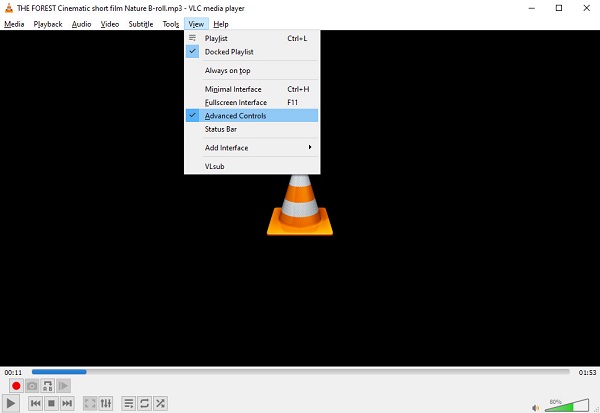 Advanced Controls VLC