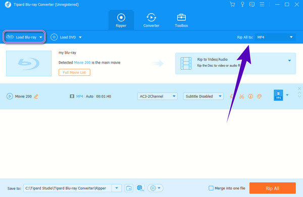 Blu-ray Converter Load