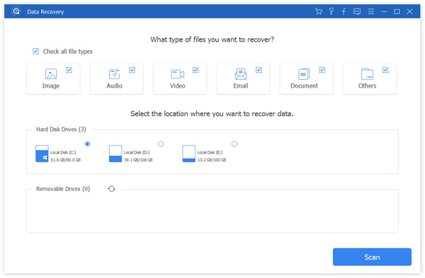 Dara Recovery Interface