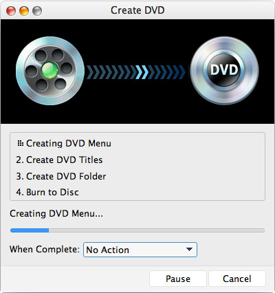 mac burn dvd with menu