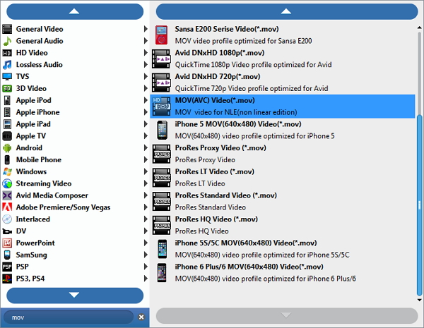 Set the Output Format