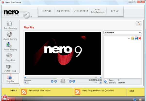 nero cd burning software free for mac