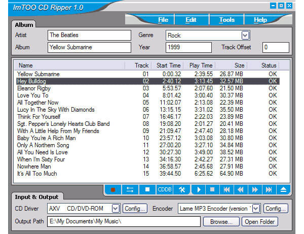 audio cd rip software free