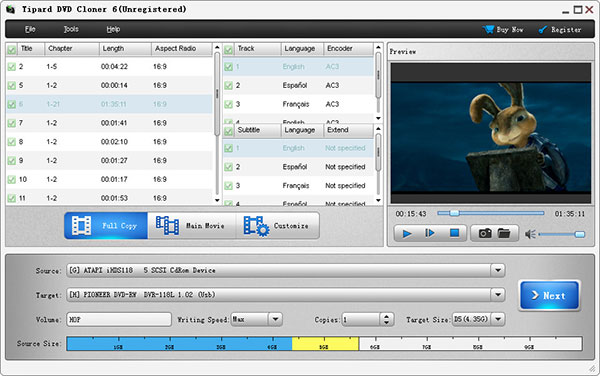 can tipard dvd cloner 6.6.2 rip protected media