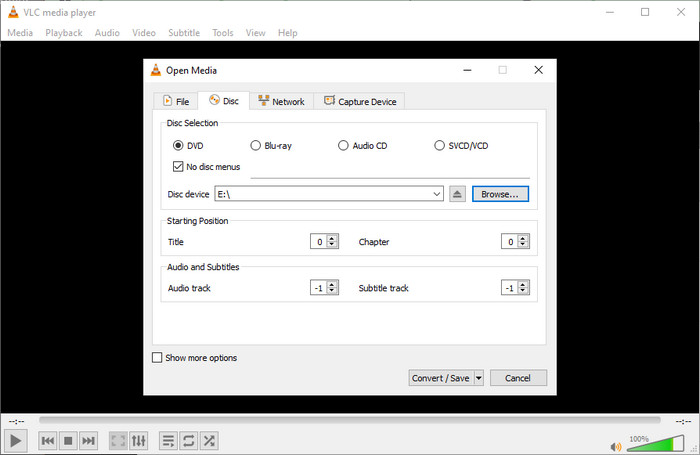 VLC Dvd Converter