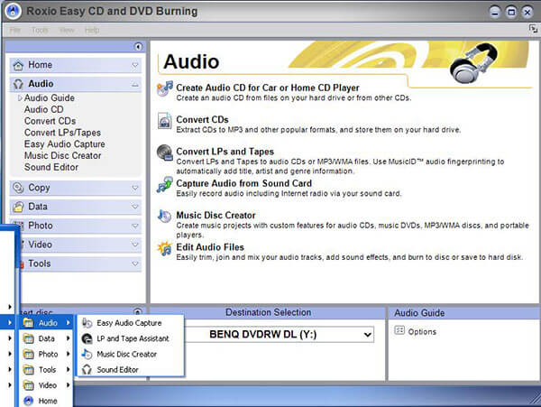 roxio dvd player software free download