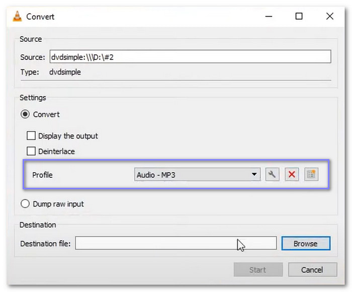 Convert DVD To MP3 In VLC