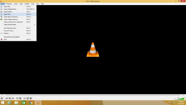 Open Disc On Vlc Media Player