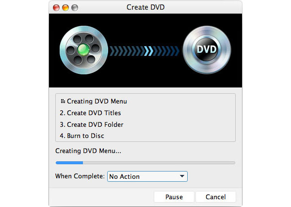 imovie dvd menu