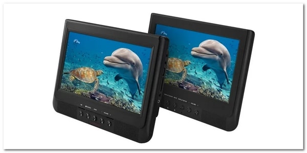 Dual Screen Dvd Player