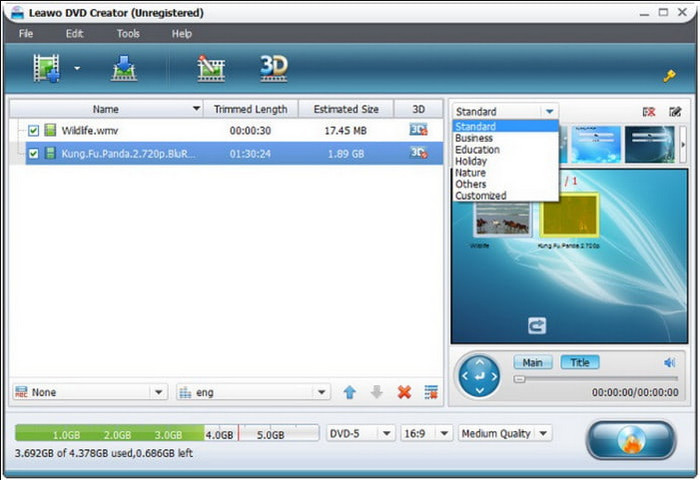 Leawo DVD Creator