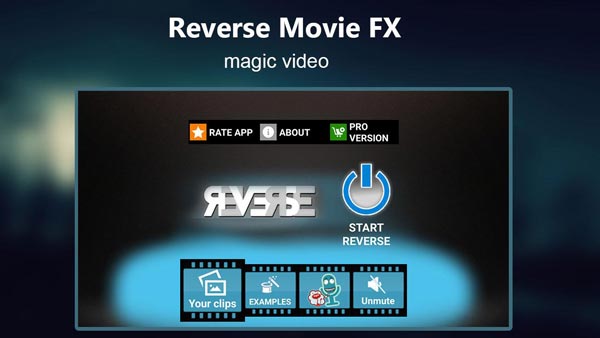 openshot video editor reverse video