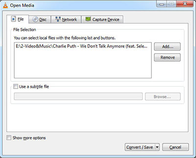 vlc convert mkv to mp4