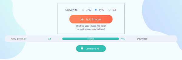 GIF to PNG converter 