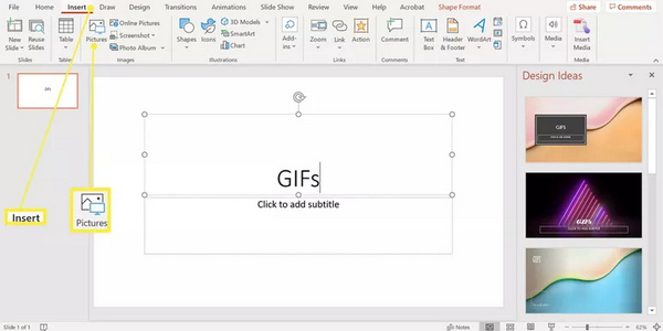 How to Convert GIF to MP4 in PowerPoint Tutorial