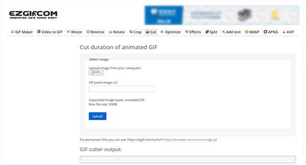 Free Online GIF Cutter