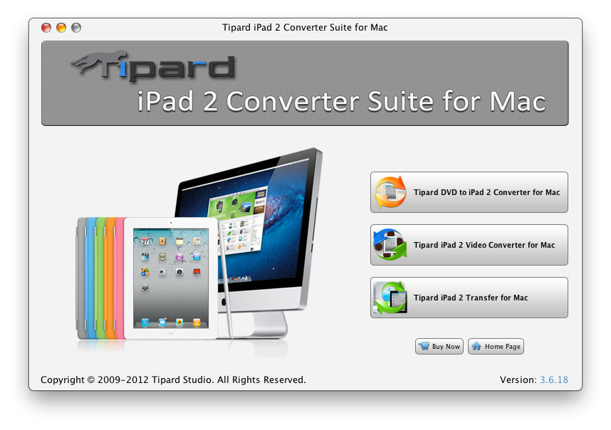 Tipard iPad 2 Converter Suite for Mac 3.3.06 full