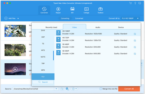 Output Profile