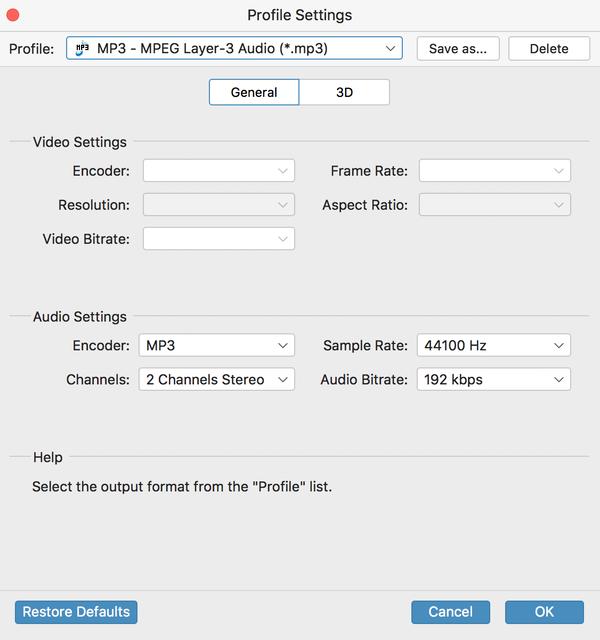 Convert MKV to MP3 with MKV Video Converter for Mac