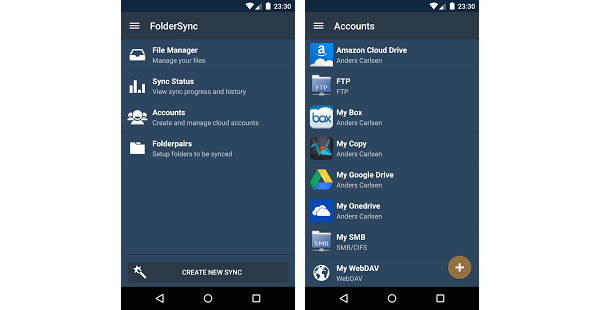 download the new version for android SyncFolders 3.6.111