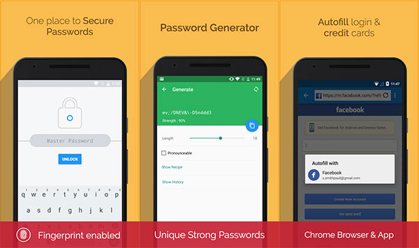 enpass login vs password