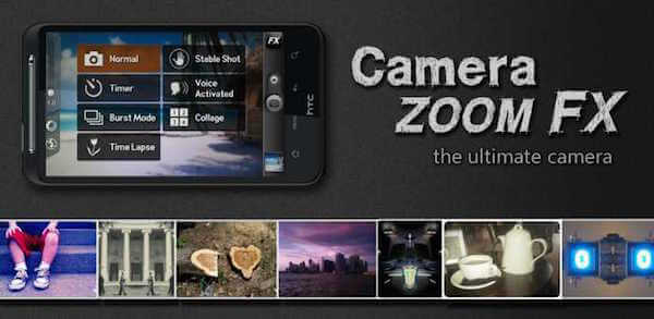 google photos and fx camera zoom app