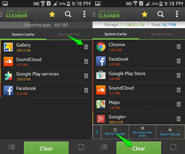 free cache cleaner for android