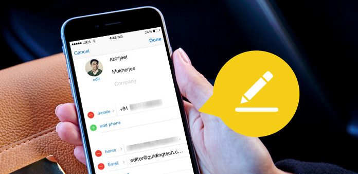 Edit Contacts with Ease