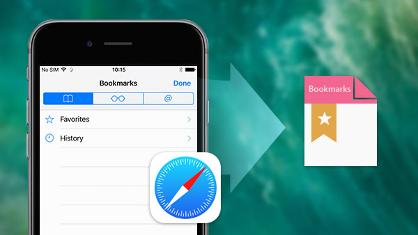 Methods to Export Safari Bookmarks from iPhone