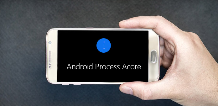 Исправить android process acore