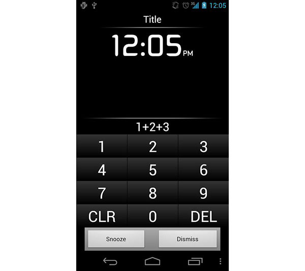 good simple alarm clock app