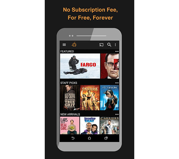 download free movies to android tablet